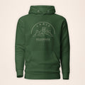 Laois Rock of Dunamase Hoodie – forest green product cover
