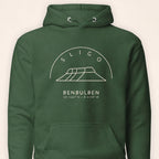 Sligo Benbulben hoodie chest design detail