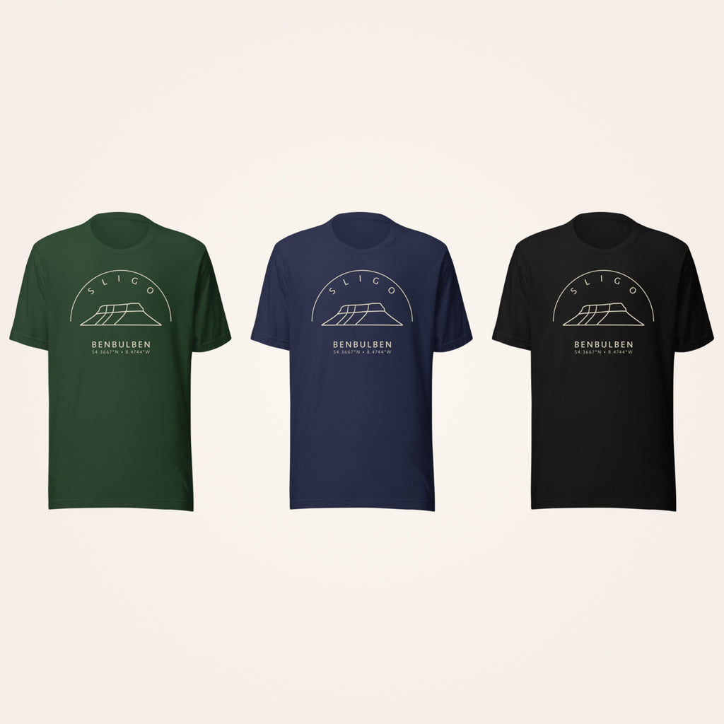 Sligo Benbulben T-shirt available colors