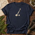 Hurling Mark Ireland T-Shirt in Navy, front flatlay
